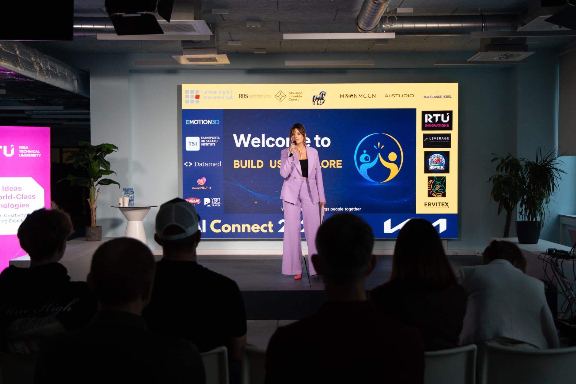 Host opening AI Connect 2026 on the main stage